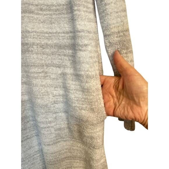 Softies Women's Marshmallow Crew Neck Lounger with Pockets Size S/M Heather Gray - Picture 8 of 10